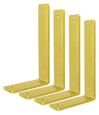 Immagine prodotto di Supporti robusti per mensole da parete - Set di 4