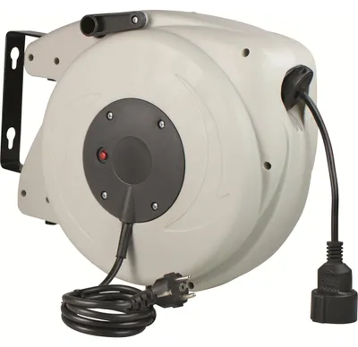 Produktbild von as-Schwabe 12645 Wandkabeltrommel 20 m Schutzkontakt-Winkelstecker (12645)