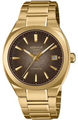 Produktbild von Casio Herren Armbanduhr Edifice EFK-200DG-5AER Automatik Edelstahl goldplattiert