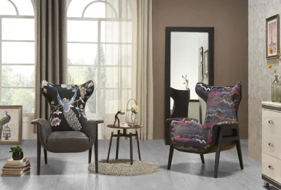 Image de Fauteuil Design Schlagen Relax Club Lounge monoplace Rembourrage Tissu 70 x 90