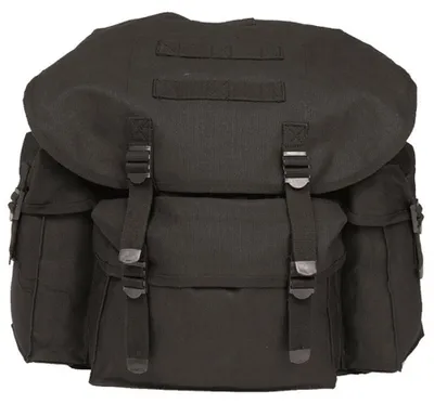 Produktbild von BW Rucksack schwarz Import