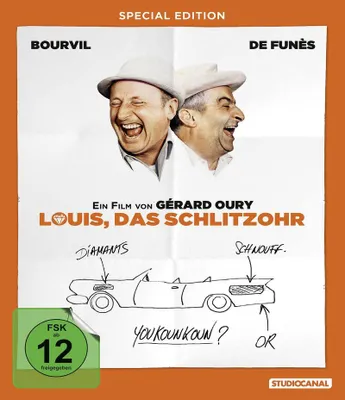 Obrázek produktu pro PLAION 1076949, Film, Blu-ray, Německý, Francouzština, 110 min, LE CORNIAUD, Komedie