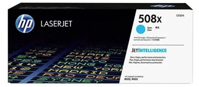 Produktbild von HP 508X Cyan Original LaserJet Tonerkartusche mit hoher Reichweite, 9500 Seiten, Cyan, 1 Stück(e)