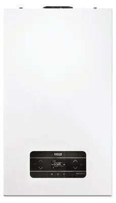 Image de Chaudière à condensation Riello Residence HM 30 IS, 29,0 kW (chauffage uniquement), avec kit d'évacuation des fumées