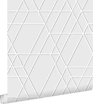 Produktbild von ESTAhome Tapete 3D-Muster Hellgrau 50 x 900 cm