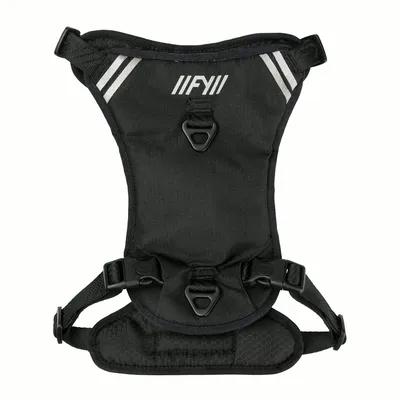 Produktbild von FuzzYard Active Go Hunde-Geschirr Schwarz Gr. L/XL