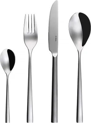 Produktbild von Besteckset 24-teilig für 6 Personen Edelstahl Besteck Tafelbesteck Essbesteck