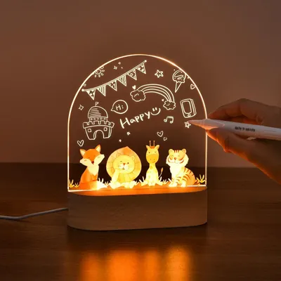 Obrázek produktu pro Osobní noční lampička pro děti, noční lampička pro novorozence, USB, LED noční lampička