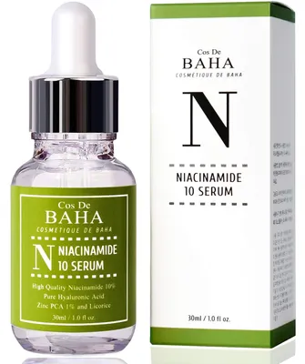 Immagine prodotto di COS DE BAHA - N Niacinamide 10 Serum, siero da 30 ml con niacinamide e zinco