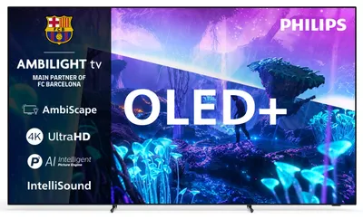 Produktbild von Philips Ambilight 77OLED951/12, 195,6 cm (77"), 3840 x 2160 Pixel, OLED, Smart-TV, WLAN, Schwarz