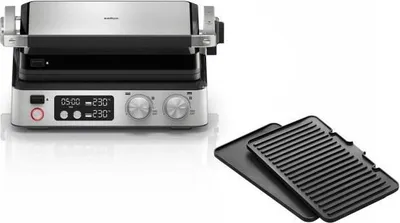 Produktbild von Multifunktionsgrill, BRAUN Multi Grill 7, 2000 W, 3 Heizstufen, Schwarz/Edelstahl, Für 6 Personen