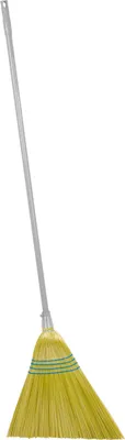 Zdjęcie produktu dla Miotła Cleonix 3806Y, SorgoSkew, żółta, uchwyt 153 cm, Alu, kątowa