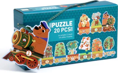 Obrázok produktu pre Puzzle Učím sa počítať, Djeco