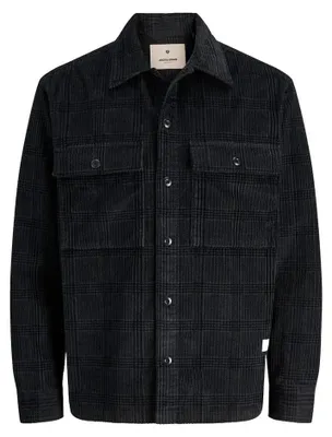 Produktbild von Jack & Jones Will Corduroy Langarmhemd Schwarz M Mann Schwarz M