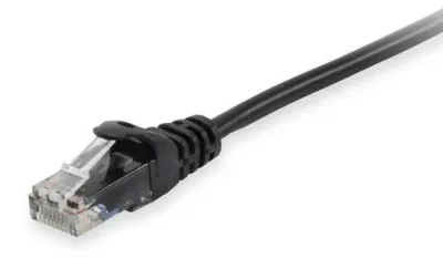 Produktbild von Equip Cat.6 U/UTP Patchkabel, 1.5m, Schwarz, 1,5 m, Cat6, U/UTP (UTP), RJ-45, RJ-45, Schwarz