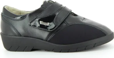 Produktbild von Halbschuhe für Damen Varomed Stretch-/Leder Minsk Schwarz (Größe 36)