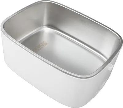 Imagen del producto de Calentador eléctrico portátil para coche, para calentar alimentos, 70W, 1.8L. Calentador de comida más rápido, de acero inoxidable, para coche, camión, hogar. Enchufe europeo (220V)