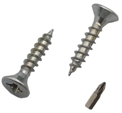Holzschrauben 3,5 x 18 mm, 1400 Stück, verzinkt, Pozidriv, Senkkopf