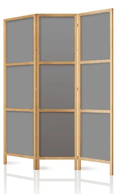 Produktbild von framed concept Paravent Raumteiler aus Holz 135x172 cm, 3-teilig, einseitig, im orientalischen Stil