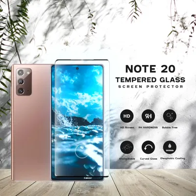 Zdjęcie produktu dla Samsung Galaxy Note 20 - szkło hartowane 9H - ochrona wyświetlacza 3D w super jakości