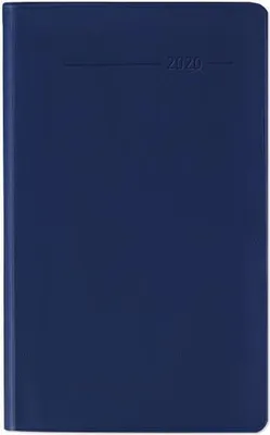 Produktbild von Taschenplaner geheftet PVC blau 2020