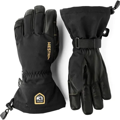 Produktbild von Hestra Unisex Handschuh Army Leather Gore-tex - 5 Finger Schwarz 7