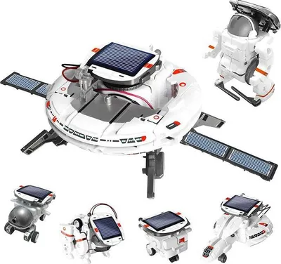 Produktbild von Solarroboter 6 in 1 Lernroboter Spielzeug für Kinder Kreativset