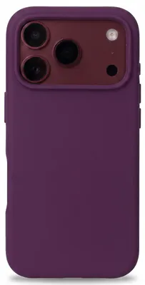 Obrázek produktu pro Kryt Accezz Liquid Silicone s magnetickým připojením MagSafe pro iPhone 18 Pro / 17 Pro - barva: tmavě červená