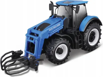 Produktbild von Traktor rolniczy New Holland z chwytakiem do bel 1:32 Bburago