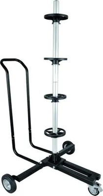Produktbild von Felgenständer fahrbar mit Handgriff für 4 Reifen