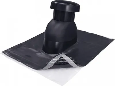 Produktbild von Klöber Metalldach Universal Lüfterhaube Ø 125mm  56 x 50 cm rot