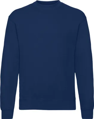 Imagen del producto de Fruit of the Loom - Sudadera "Clásica" para hombre, manga incorporada, modelo FK2731 (3XL), color azul marino