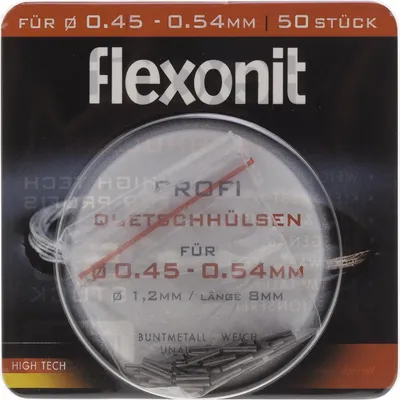 Produktbild von Flexonit Quetschhülsen Beschreibung: für Ø 0,45-0,54 mm