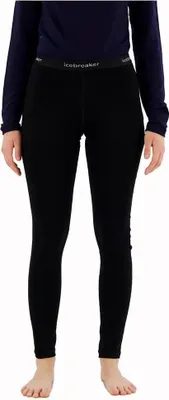 Produktbild von Icebreaker 260 Tech Merino Baselayer-hose Schwarz L Damen Schwarz L