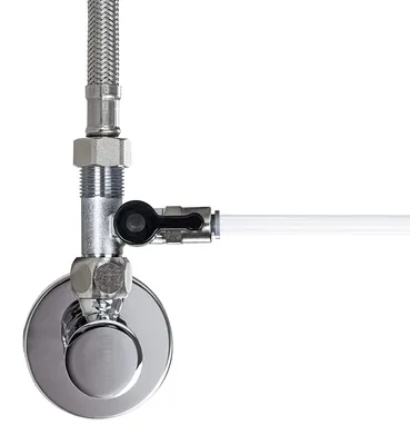 T-Stück Absperrventiladapter Messing 2908 für Wasserfilter