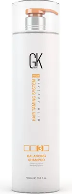 Produktbild von GK HAIR Global Keratin Balancing Shampoo 1000ml 33.8 Fl Oz for Oily and Color Treated Hair Deep Cleansing Restores pH Levels Ideal for Over-Processed and Environmentally Stressed Hair