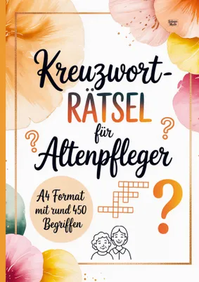 Produktbild von Kreuzworträtsel für Altenpfleger