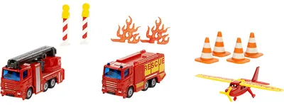 Imagen del producto de siku 6330 siku Geschenkset Feuerwehr 6330 Spielzeugautos