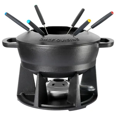 Produktbild von Chef Cuisine Gusseisernes Fondue-Set
