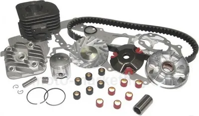 Produktbild von 70ccm Tuning Zylinder KIT Kopf KEILRIEMEN Set für CPI Aragon Paddock 50 Zylinderkit