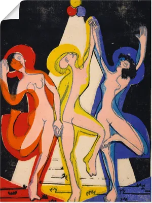 Produktbild von ARTland Poster Farbentanz. 1933 Größe: 30x40 cm