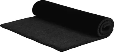 Produktbild von vidaXL Fußmatte Schwarz 100x300 cm Kokosfaser Getuftet