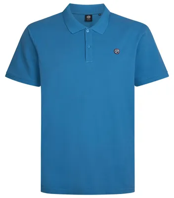 Produktbild von Petrol Industries Übergrößen Basic-Poloshirt blau