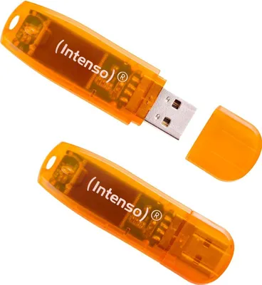 Obrázok produktu pre Intenso Rainbow Line 64GB Orange 2er USB flash disk USB Type-A 2.0
