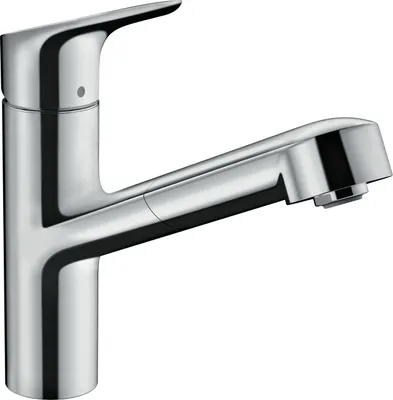 Produktbild von Hansgrohe Küchenarmatur Focus M43 150 mit herausziehbarer Handbrause