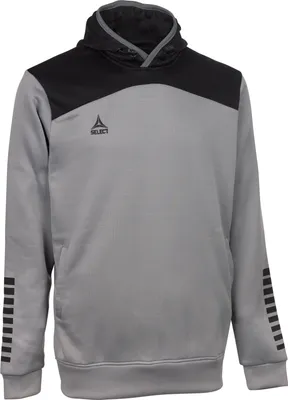 Produktbild von SELECT Kapuzenpulllover Oxford v22, Gr.S, grau schwarz