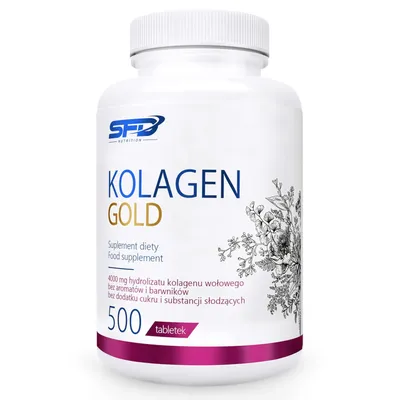 Produktbild von Kollagen Gold 500 Tabletten – für strahlende Haut & gesunde Gelenke