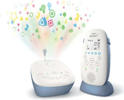 Zdjęcie produktu dla Philips AVENT SCD735/26, 330 m, Cyfrowy, 50 m, 330 m, Radio, Niebieski, Biały