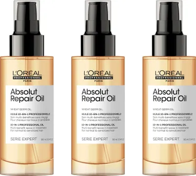 Produktbild von Absolut Repair 10 in1 Oil 3x90 ml