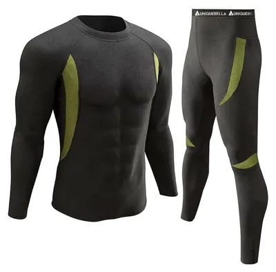 Immagine prodotto di Set termica uomo - Maglietta intima e slip - Nero - Taglia S